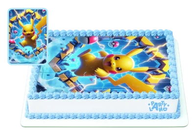 Детска торта на тема Покемон – Pokémon с Пикачу – Pikachu