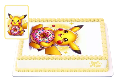 Детска торта на тема Покемон – Pokémon с Пикачу – Pikachu