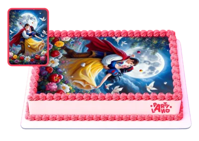 Детска торта на тема Принцеса Снежанка – Snow White