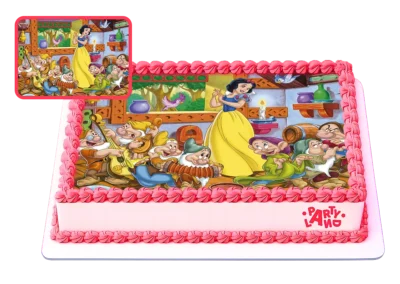 Детска торта на тема Принцеса Снежанка – Snow White