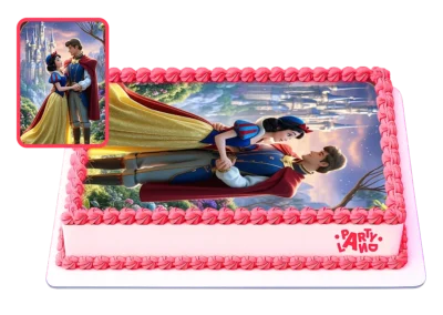 Детска торта на тема Принцеса Снежанка – Snow White