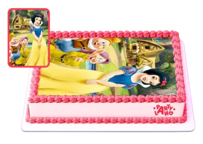 Детска торта на тема Принцеса Снежанка – Snow White