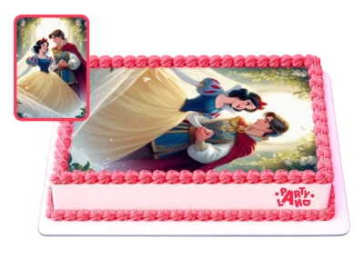 Детска торта на тема Принцеса Снежанка – Snow White
