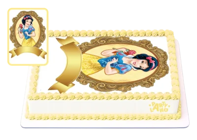 Детска торта на тема Принцеса Снежанка – Snow White