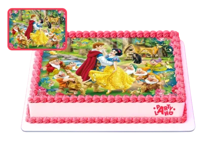 Детска торта на тема Принцеса Снежанка – Snow White