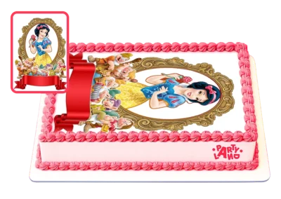 Детска торта на тема Принцеса Снежанка – Snow White
