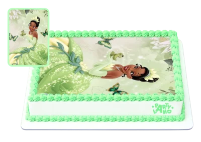 Детска торта на тема Принцесата и жабокът – The Princess and the Frog