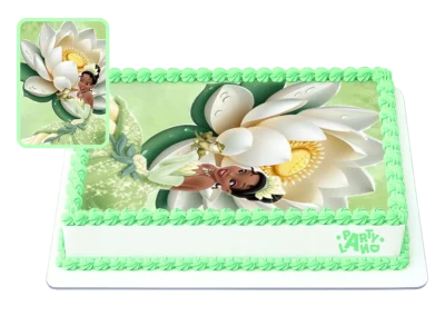 Детска торта на тема Принцесата и жабокът – The Princess and the Frog