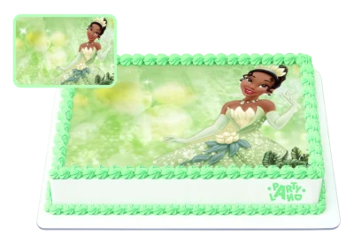 Детска торта на тема Принцесата и жабокът – The Princess and the Frog