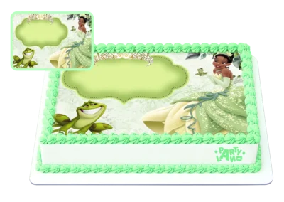 Детска торта на тема Принцесата и жабокът – The Princess and the Frog
