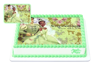 Детска торта на тема Принцесата и жабокът – The Princess and the Frog