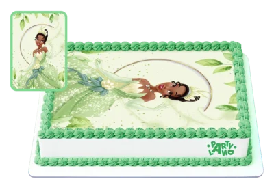 Детска торта на тема Принцесата и жабокът – The Princess and the Frog