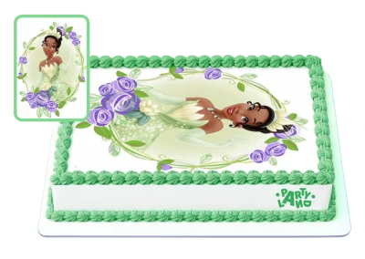 Детска торта на тема Принцесата и жабокът – The Princess and the Frog