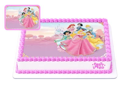 Детска торта на тема Принцесите на Дисни – Disney Princesses