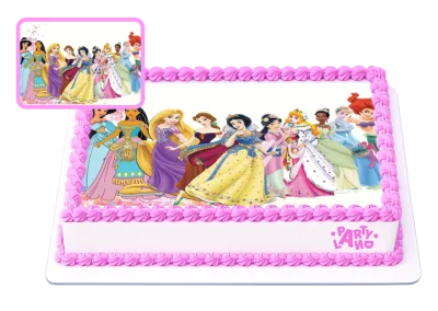 Детска торта на тема Принцесите на Дисни – Disney Princesses