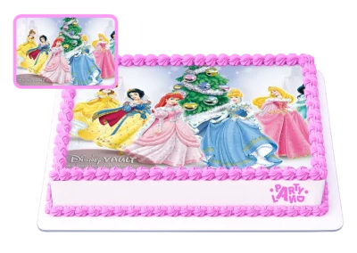 Детска торта на тема Принцесите на Дисни – Disney Princesses