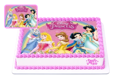 Детска торта на тема Принцесите на Дисни – Disney Princesses