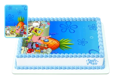 Детска торта на тема Спонджбоб – SpongeBob