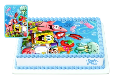 Детска торта на тема Спонджбоб – SpongeBob