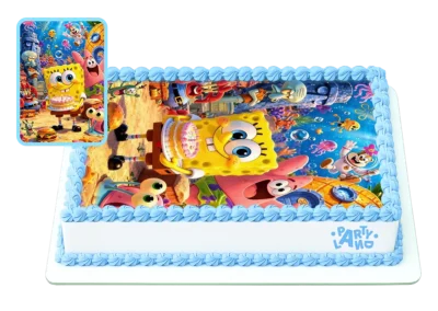 Детска торта на тема Спонджбоб – SpongeBob