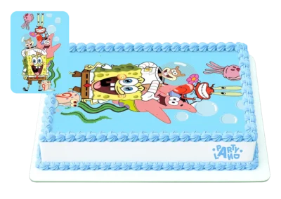 Детска торта на тема Спонджбоб – SpongeBob