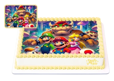 Детска торта на тема Супер Марио – Super Mario