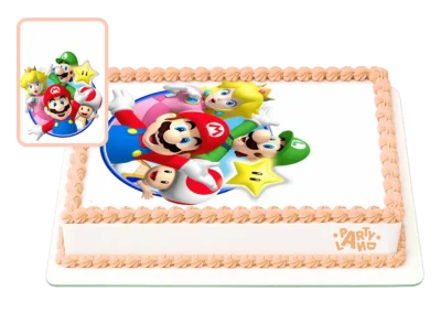 Детска торта на тема Супер Марио – Super Mario