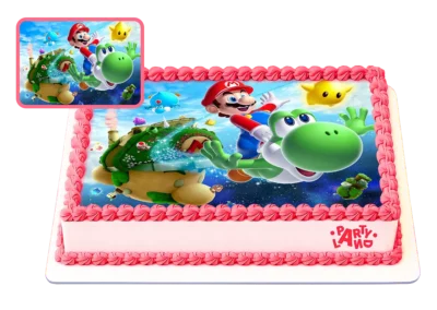 Детска торта на тема Супер Марио – Super Mario