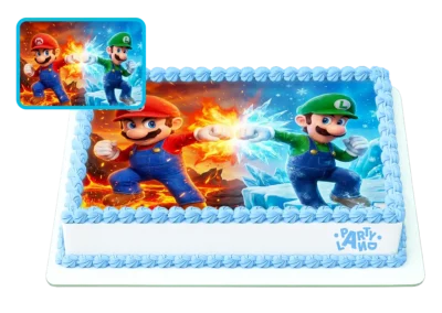Детска торта на тема Супер Марио – Super Mario