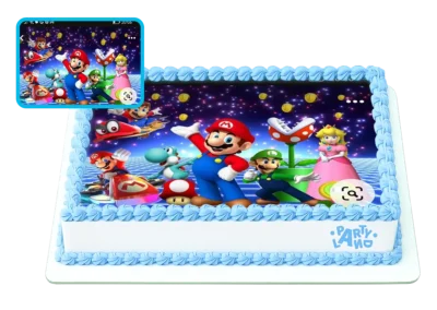 Детска торта на тема Супер Марио – Super Mario