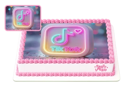 Детска торта на тема Тик Ток – TikTok
