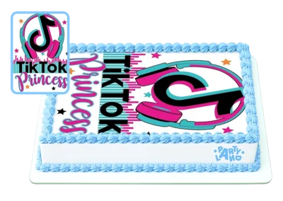Детска торта на тема Тик Ток – TikTok