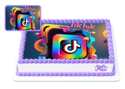 Детска торта на тема Тик Ток – TikTok