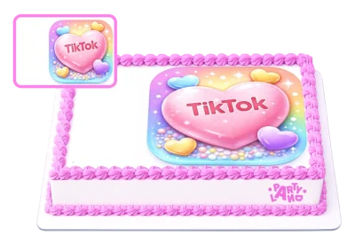 Детска торта на тема Тик Ток – TikTok