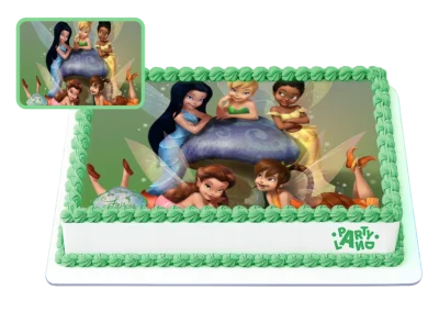 Детска торта на тема Зън Зън Камбанка – Tinker Bell детски парти център клуб София рожден ден
