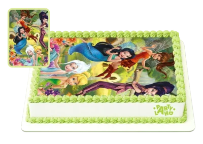Детска торта на тема Зън Зън Камбанка – Tinker Bell детски парти център клуб София рожден ден