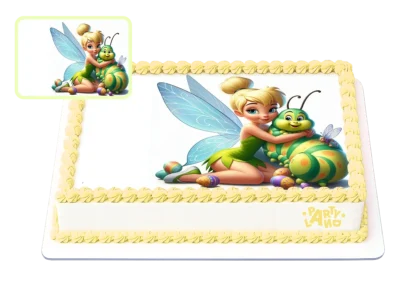 Детска торта на тема Зън Зън Камбанка – Tinker Bell детски парти център клуб София рожден ден