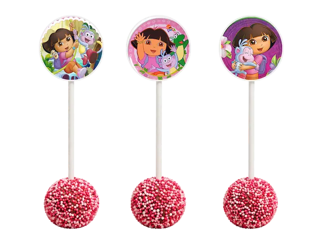 dora-izsledovatelkata-dora-the-explorer-blizalki-pops Близалки кейк попс Дора изследователката
