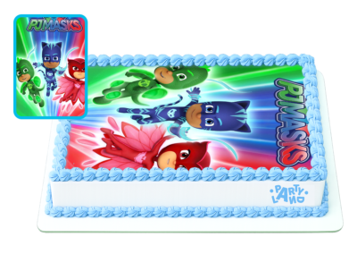 pj masks birthday cake