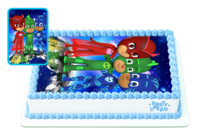 pj masks birthday cake