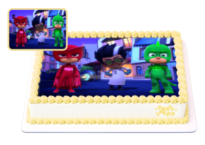 pj masks birthday cake