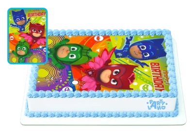 pj masks birthday cake
