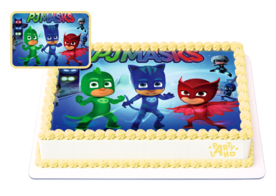 pj masks birthday cake