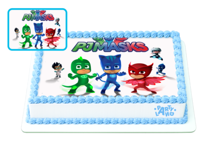 pj masks birthday cake