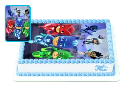 pj masks birthday cake