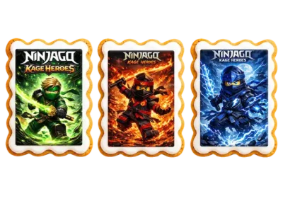 ЛЕГО Нинджаго – LEGO Ninjago декорирани бисквитки за детско парти