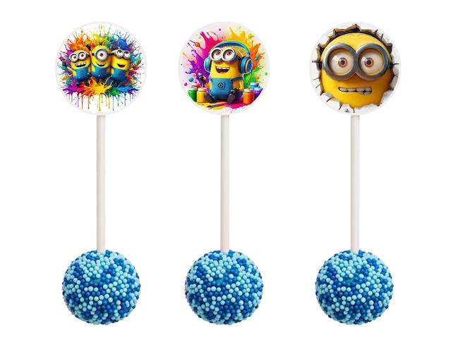 minion-minioni-az-prokletnikat-minions-despicable-me-kejk-pops-blizalki близалки миньони кейк попс