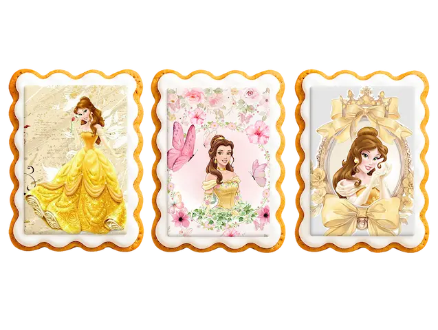 princesa-bel-krasavicata-i-zvyara-belle-beauty-and-the-beast-dekorirana-biskvitka декорирани бисквитки Бел