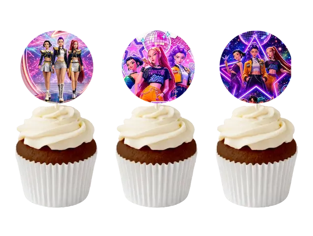 k-pop-demon-hunters-dekorirani-mafini-detski klub-Party-Land